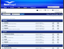 Tablet Screenshot of forum.reefangel.com
